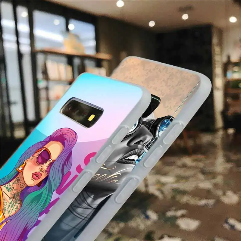 Мягкий чехол для Samsung Galaxy S21 S20 S11 S10 S9 S8 Plus S7 Edge S10e сверхсексуальный рукав