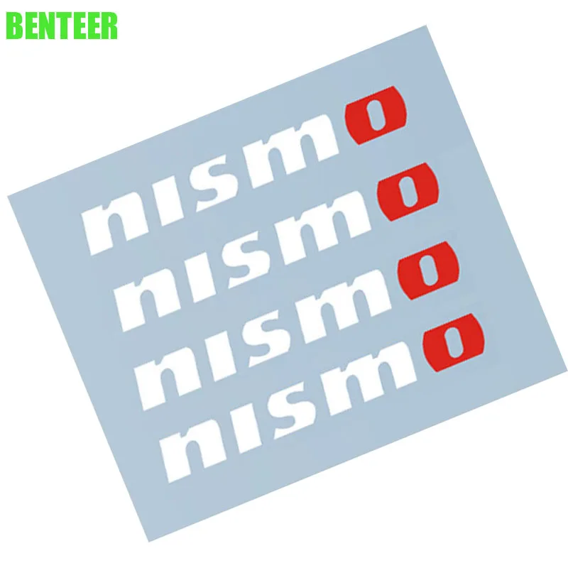 4 шт. nismo автомобильные дверные ручки стикер автомобиля внешней отделки Стикеры