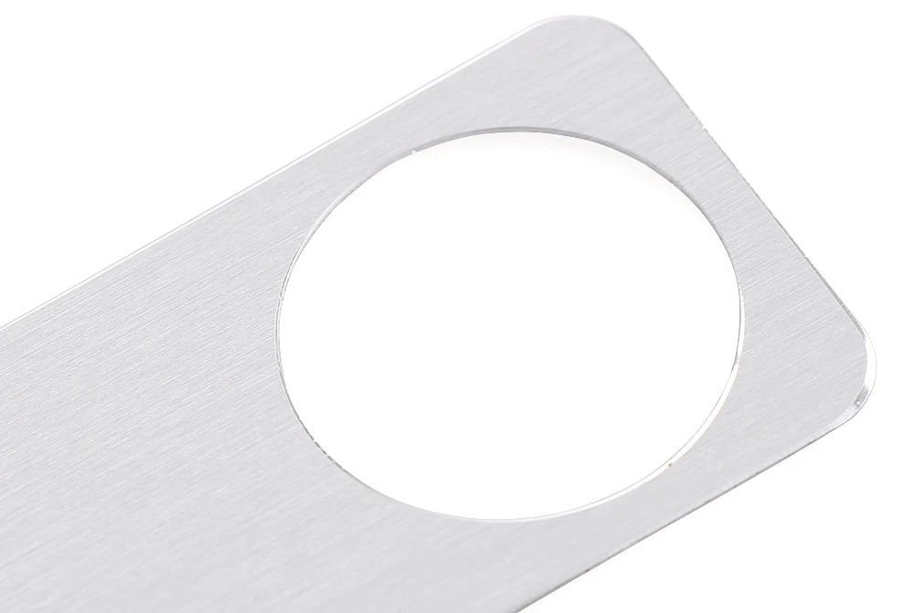 Автомобильная накладка на замочную скважину из нержавеющей стали наклейка для