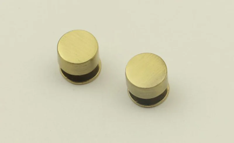 Copper 10 комплектов, металлические заклепки, сумки, нижний винт для кожаных пуговиц, винт для обуви, сумки, одежда, оборудование, ремень для сумки, аксессуары для ног - Цвет: Copper