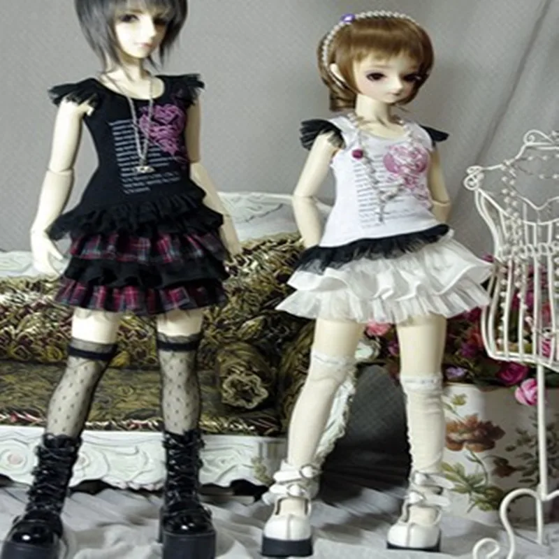 1/3 BJD Кукла Одежда bjd костюм платье комплект белый цвет | Игрушки и хобби