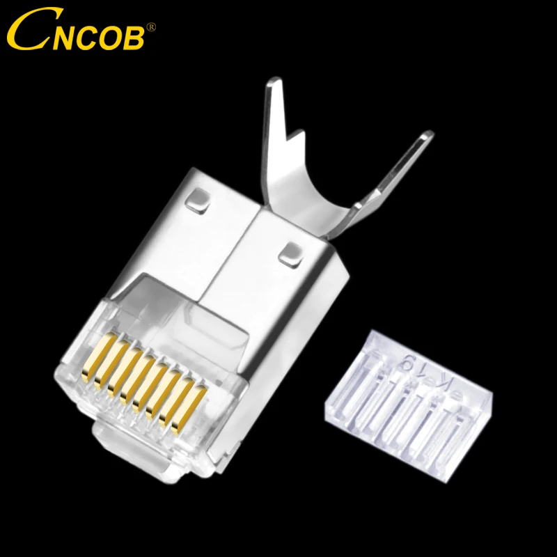 CNCOB двухкомпонентный Ethernet разъем rj45 сетевой кабель с кристаллической головкой