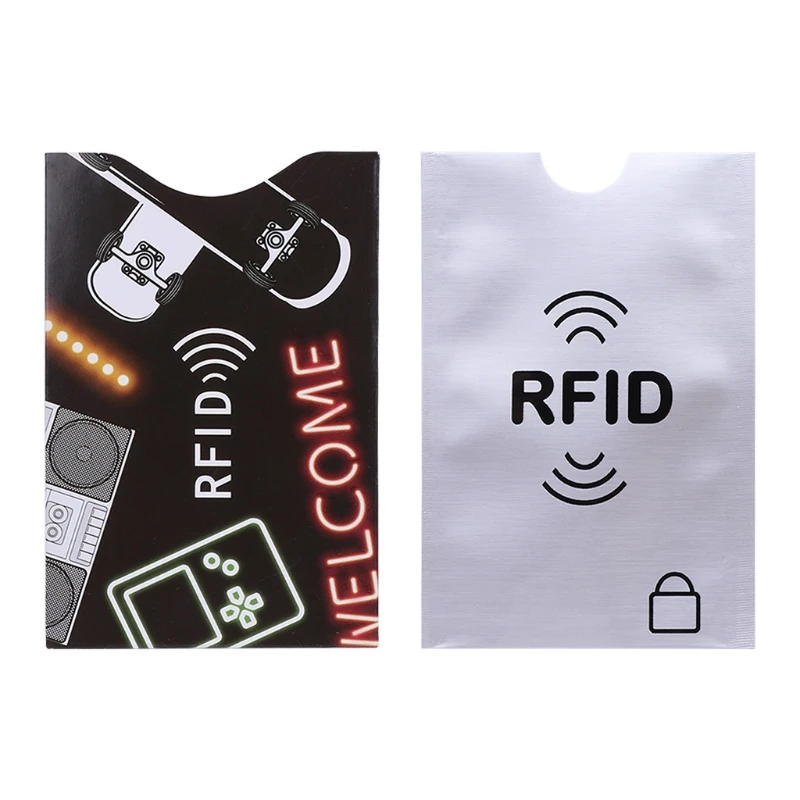 Блокирующий рукав RFID держатель кредитной карты Модный Новый чехол защитный