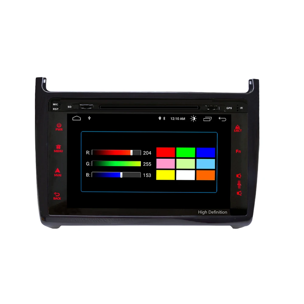 4G LTE Android 8 1 2G ram Автомобильный gps Мультимедиа Видео Радио dvd плеер в тире для volkswagen