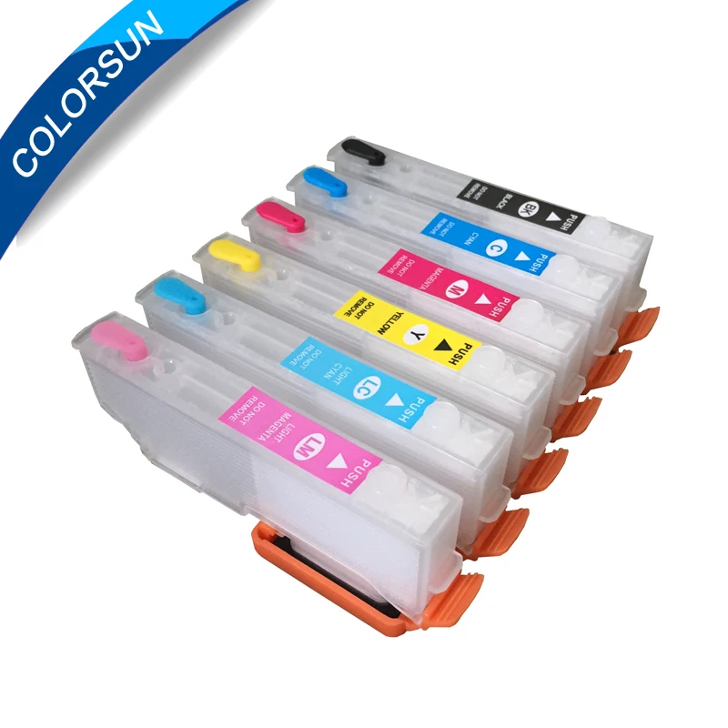6 шт T2421 T2431 T2431XL чернильный картридж для Epson xp750 xp850 XP 950 XP860 XP760 960 55 760