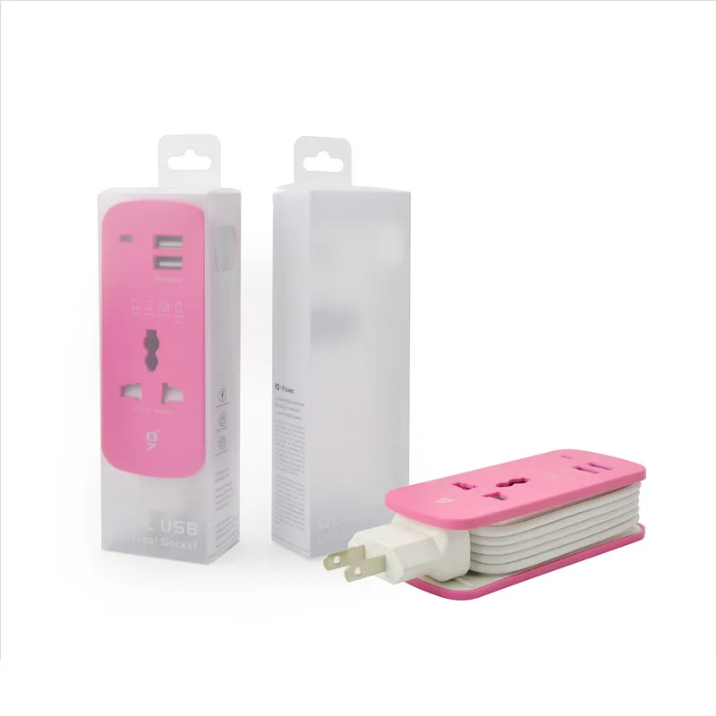 Сетевая розетка с 2 USB портами и поддержкой быстрой зарядки|Электрические вилки| |