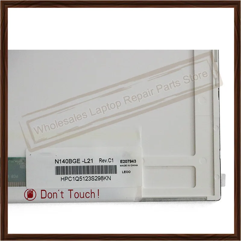 Оригинальная панель для ЖК-экрана 14 &quotΦ TFT LCD 40 контактов 1366x768 замены ЖК-дисплея