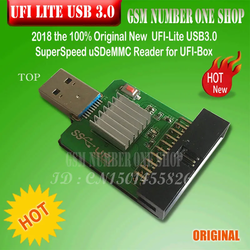 Оригинальный Новый Суперскоростной считыватель UFI Lite USB3.0 uSD/eMMC для Box|Детали