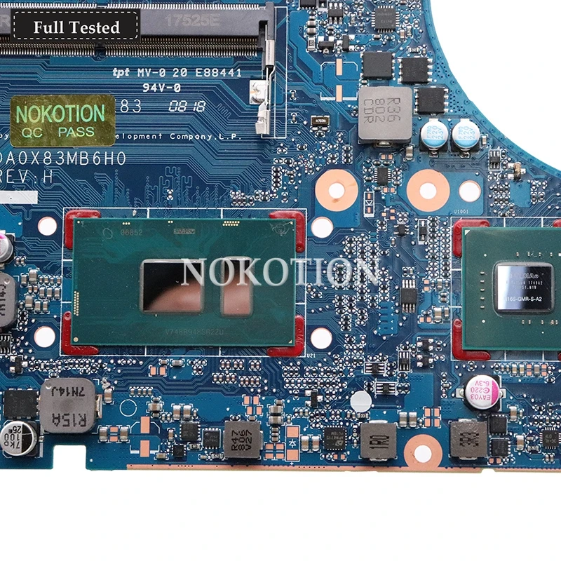 Материнская плата NOKOTION DA0X83MB6H0 материнская для ноутбуков HP 450 G4 470 805696 001 002 907714 601