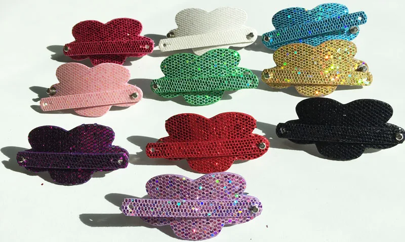 Горячая продажа! 10 шт Разноцветные заколки для волос в форме цветка можно через 8