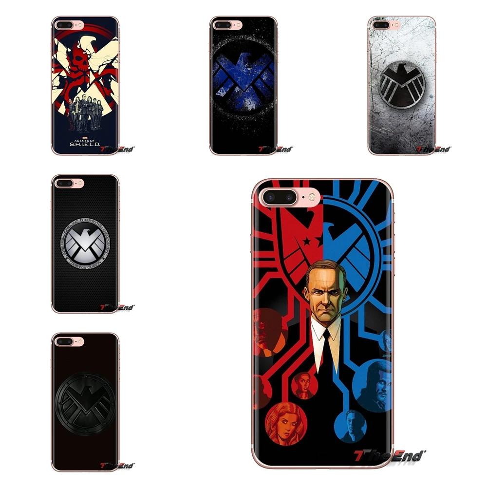 Мягкий чехол для LG Spirit Motorola Moto X4 E4 E5 G5 G5S G6 Z Z2 Z3 G2 G3 C Play Plus Mini Marvel S.H.I.E.L.D агенты защиты