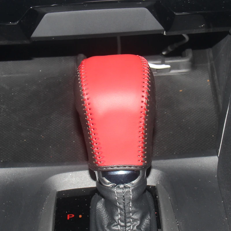 Крышка ручки переключения передач LS AUTO из натуральной кожи для Honda Civic 10 AT