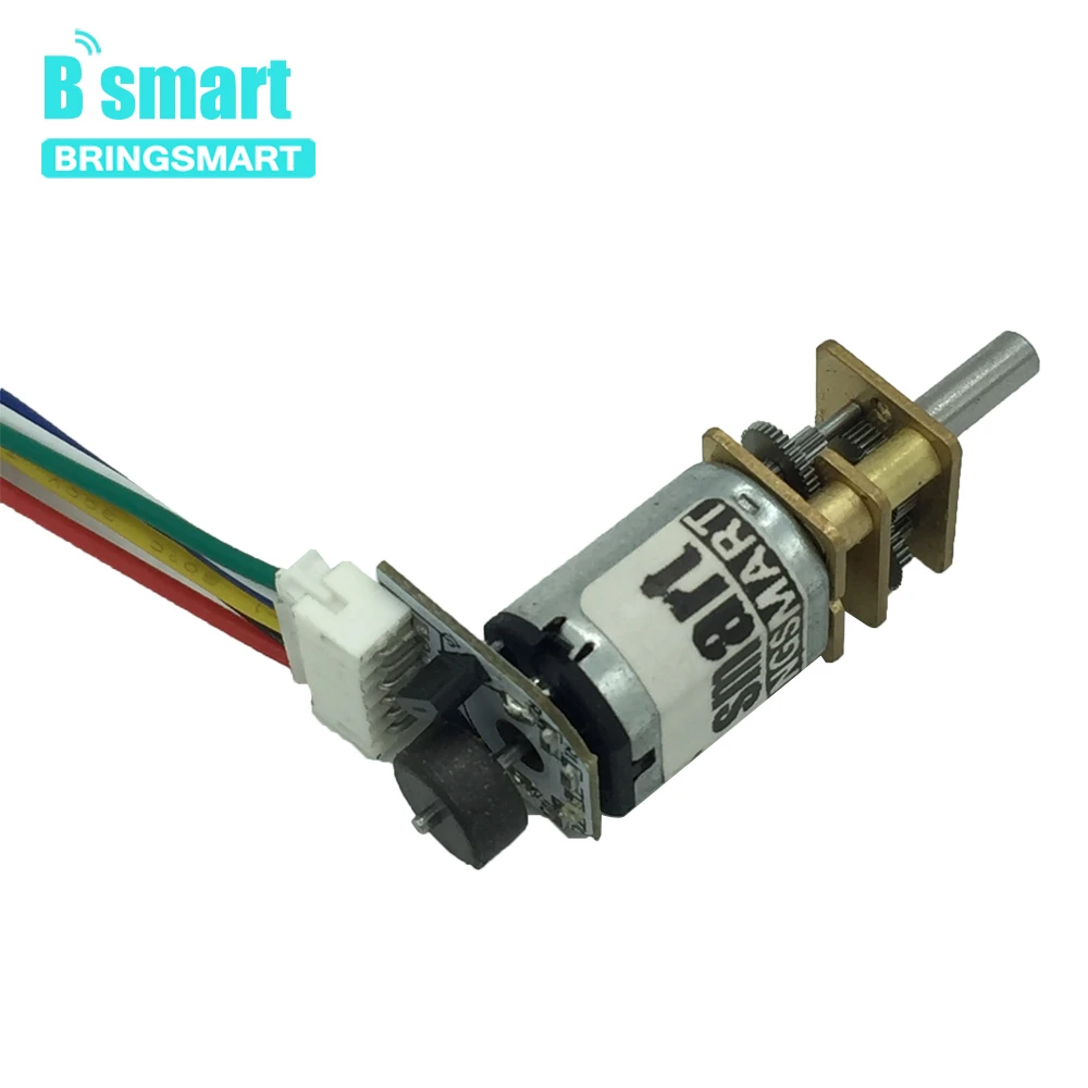 Кодовый диск Bringsmart с кодовым датчиком высокоскоростной редукторный двигатель