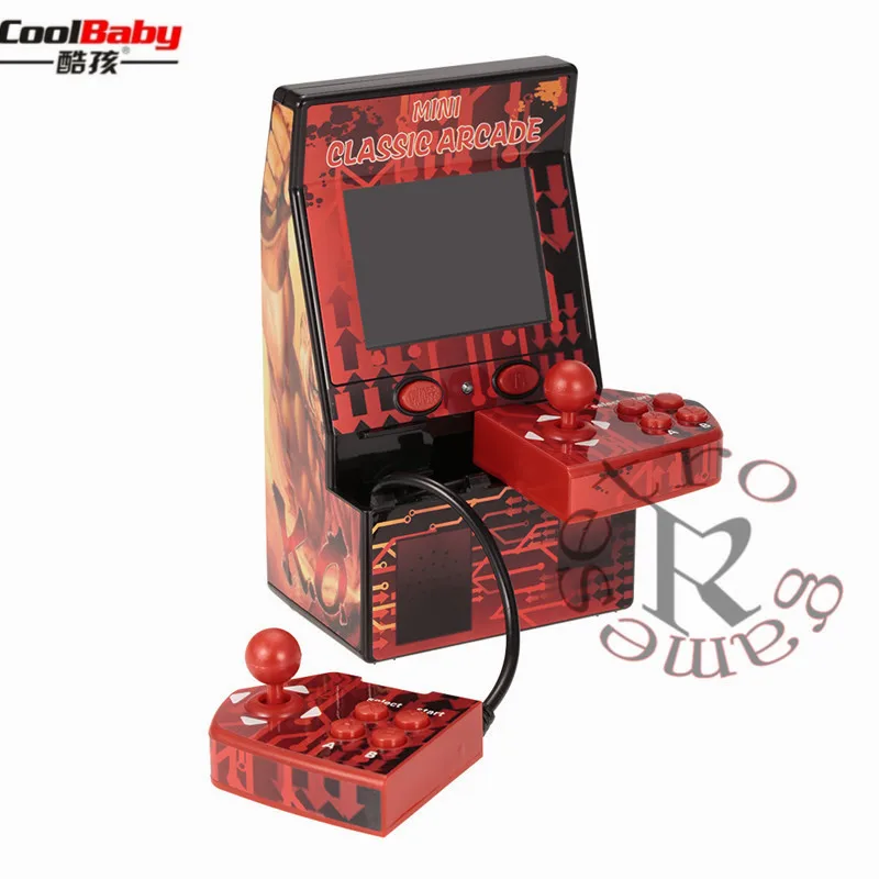 183 в 1 Мини двойная ручная игровая консоль устройство для игр Ретро стиль мини