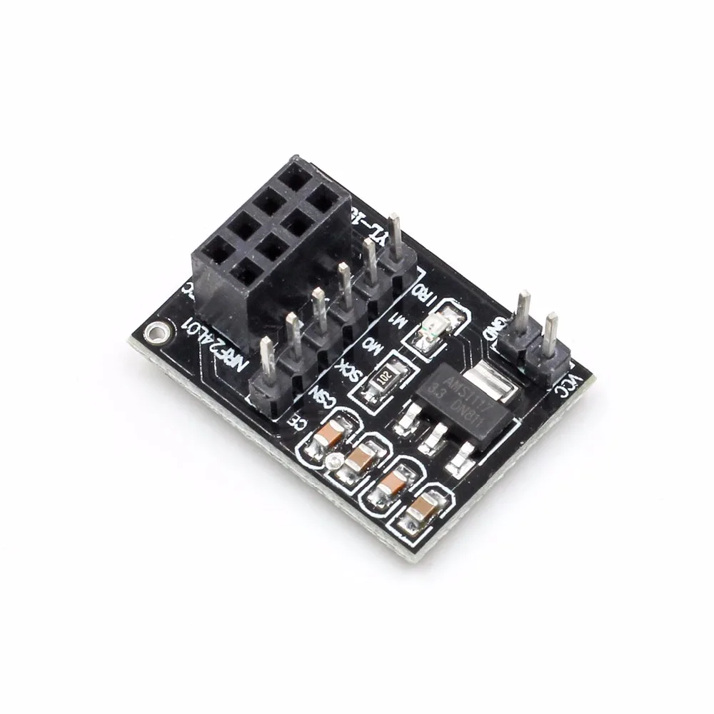 NRF24L01 модуль беспроводного адаптера Новая плата гнезда для Arduino|Интегральные