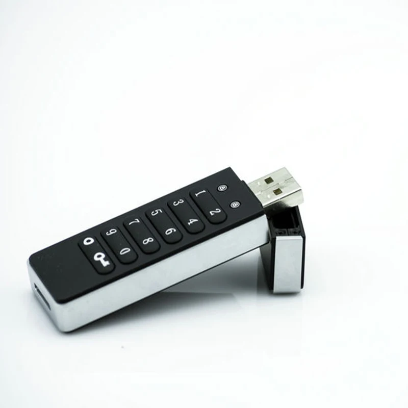 Зашифрованные USB Flash Drive 8 ГБ 16 пароль ключ Secure U диска USB2.0 Портативный оборудование