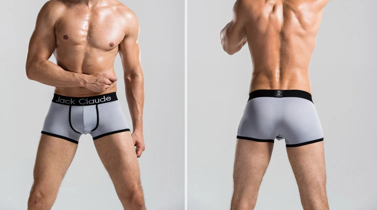 Горячие ботинки боксера ботинок людей сбывания Breathable сексуальные шорты Mens Underpant M
