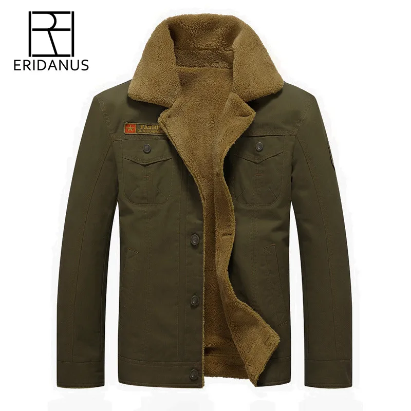 Новинка 2017 зимняя осенняя куртка-бомбер мужская куртка-пилот ВВС модная