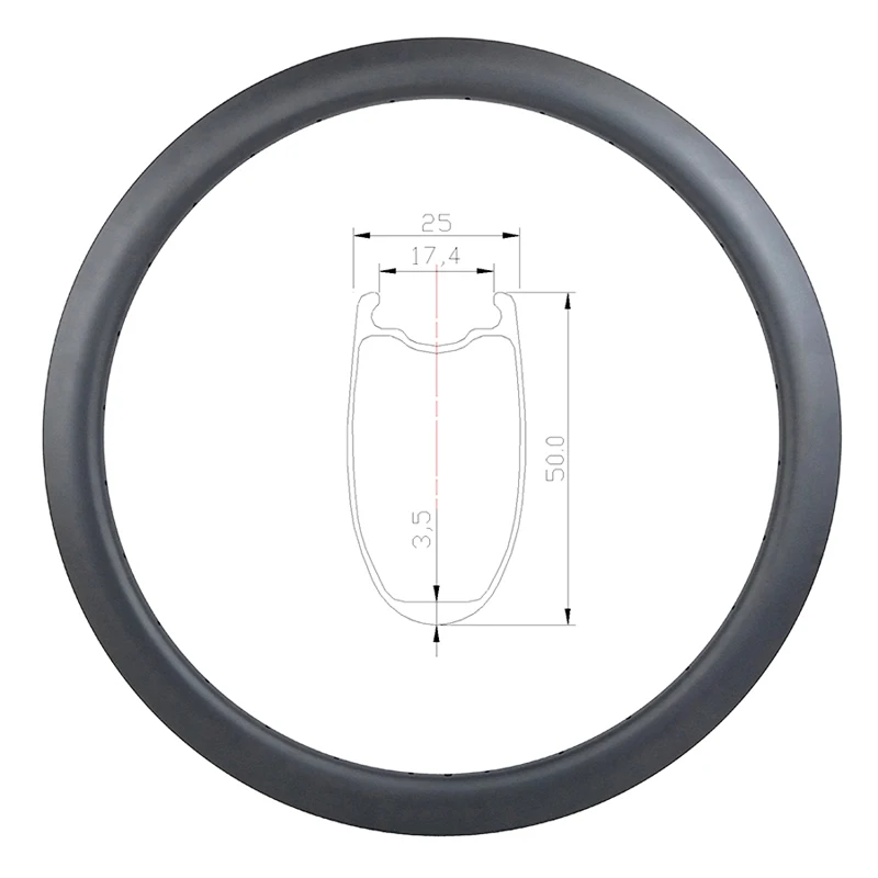 Cyclocross 700c 50 мм x 25 бескамерный u образный дисковый тормоз для дорожного велосипеда