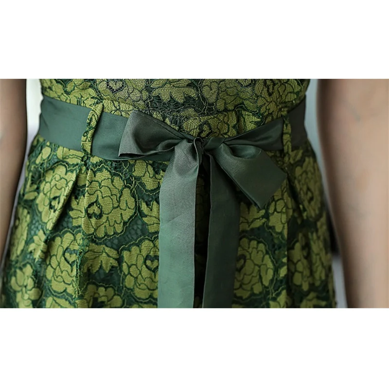 

2019 Summer Korean Wide Leg Jumpsuit Female Lace Print High Waist Playsuit Slim Bodysuit Party With Belt Jumpsuit Trousers R159