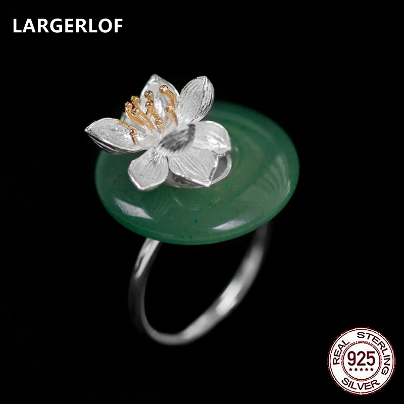 Женское серебряное кольцо LARGERLOF из стерлингового серебра 925 пробы ювелирное