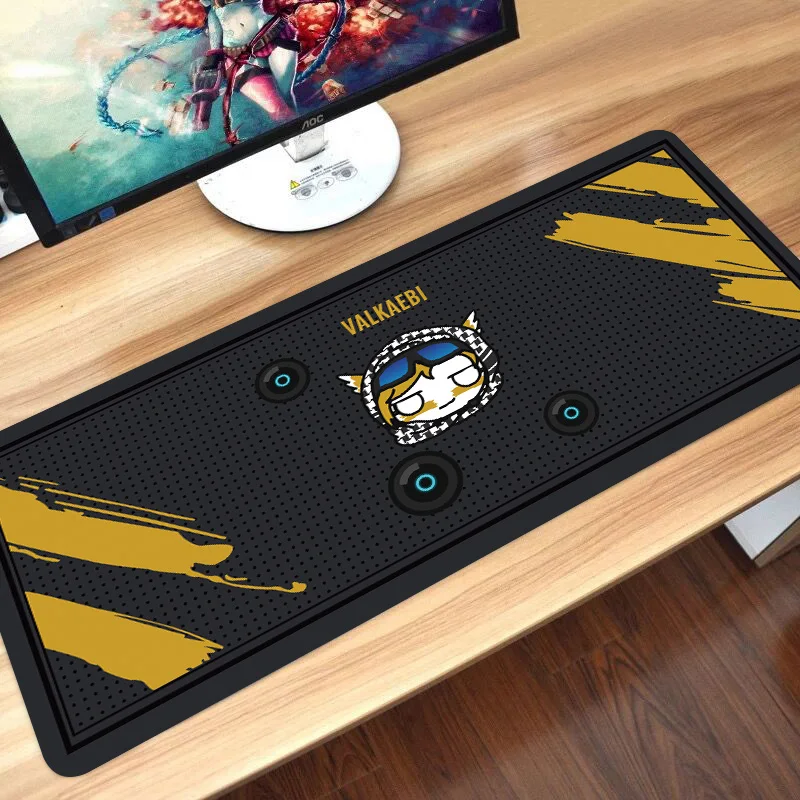 Резиновый нескользящий коврик для мыши Sovawin размер 90x40 см XL|Коврики мышей| |