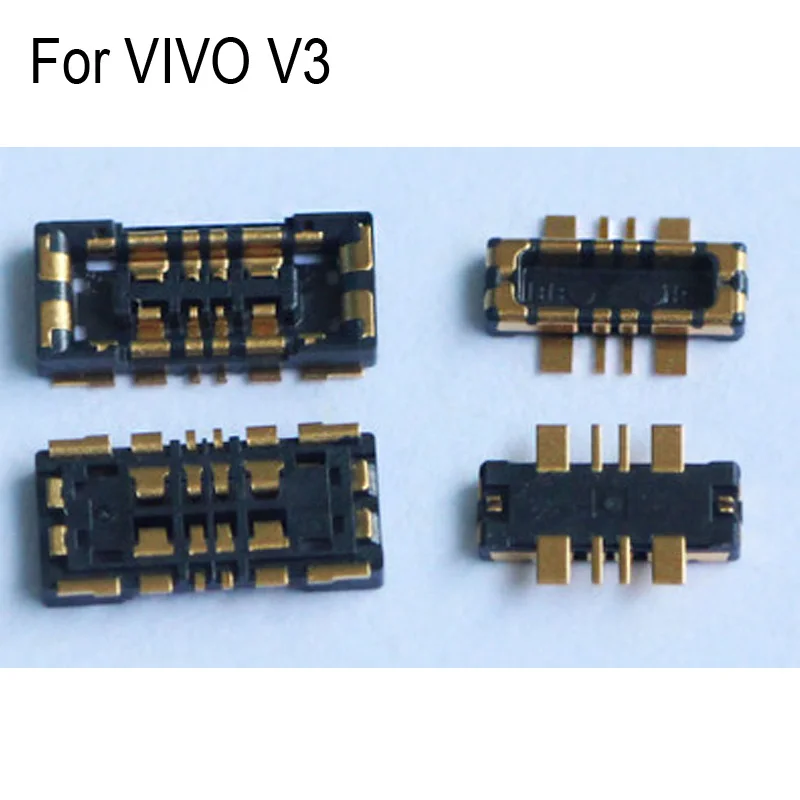 Внутренний разъем FPC 2 шт. держатель аккумулятора зажим контакт для VIVO V3 v3 logic на
