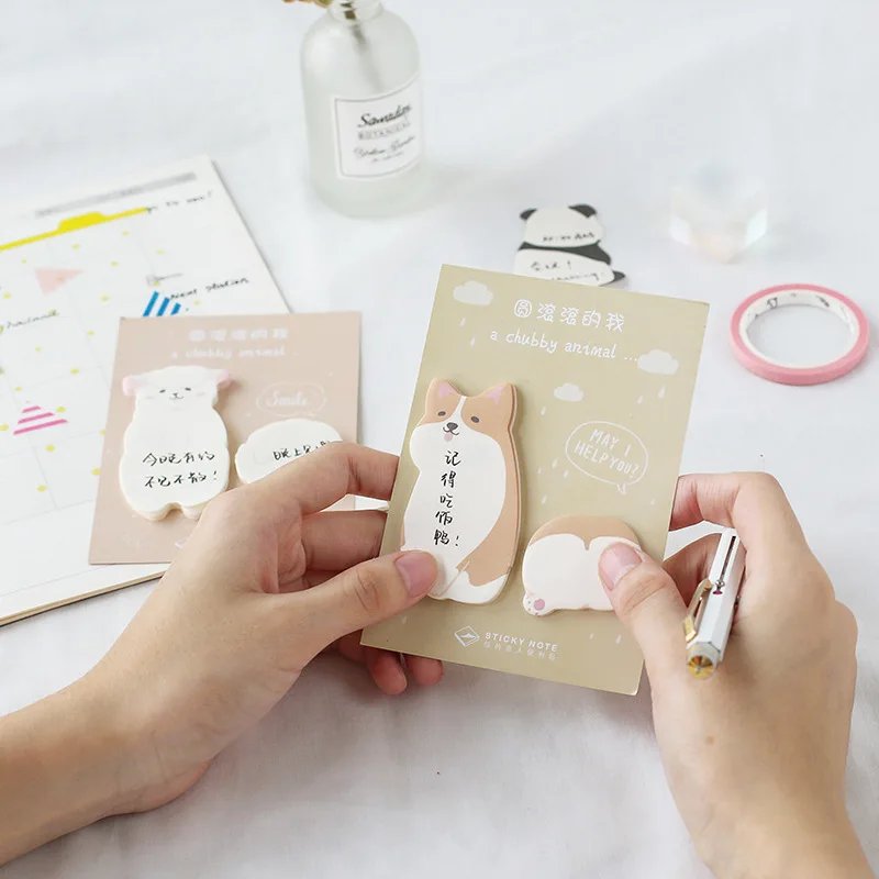1 предмет маленькие милые животные недельный план Стикеры Примечания