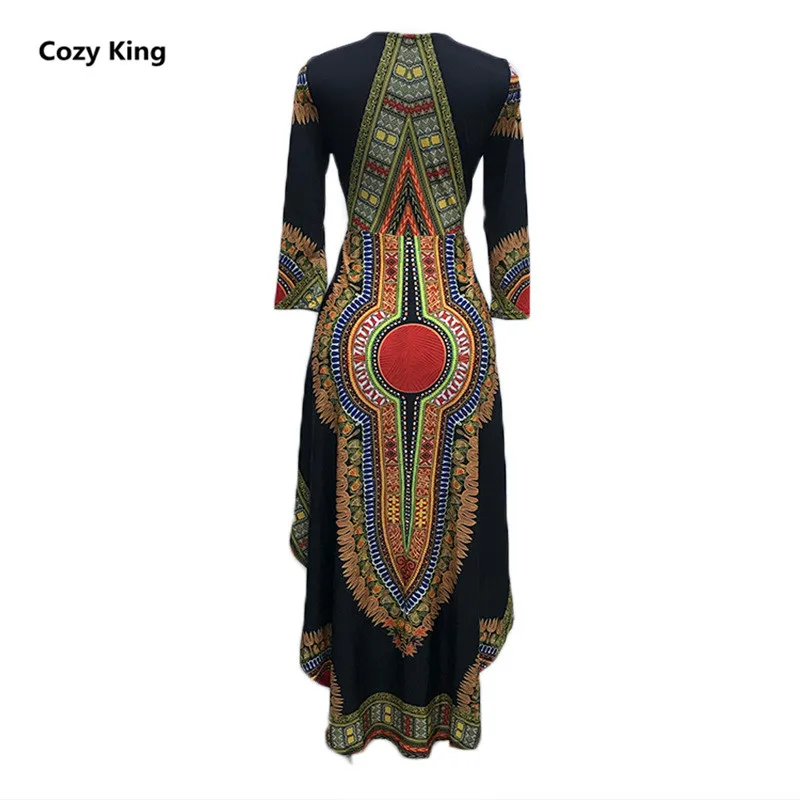 Уютный King богемный стиль Русалка платье женщины 2018 Популярные Новые Осенние