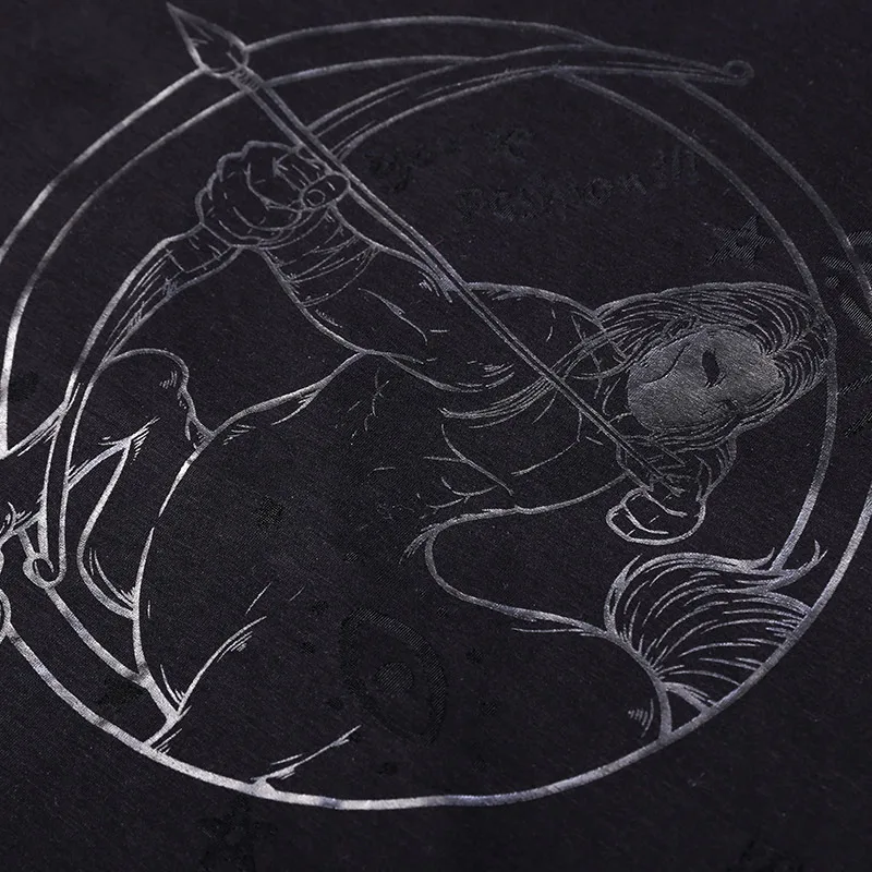 Новинка 2018 бесплатная доставка Мужская модная повседневная футболка Fanzhuan с