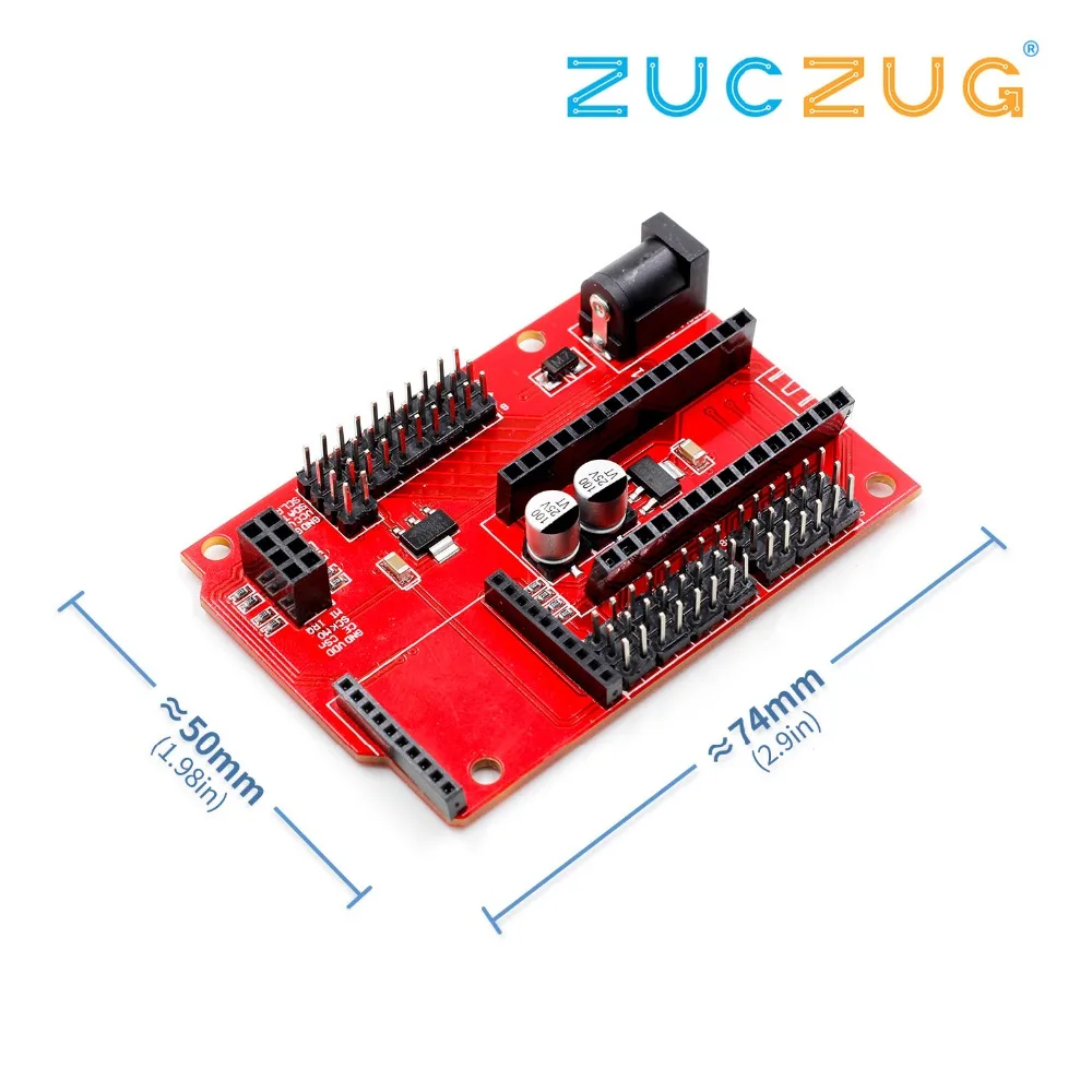 Nano 328P IO Беспроводная Плата расширения датчика для XBEE И NRF24L01 розетка DIY