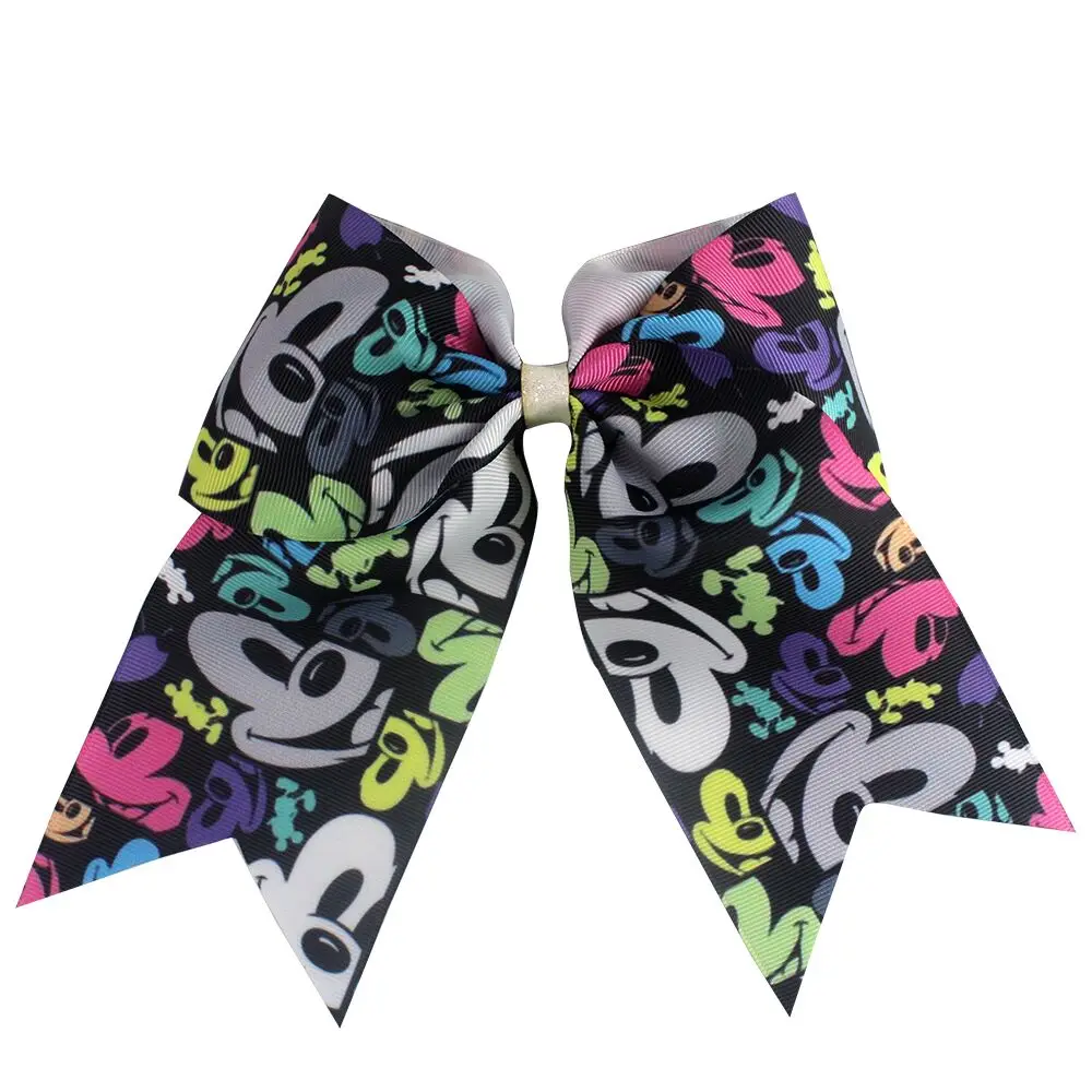

boutique cartoon ribbon bows for girl with alligator clip 10 pieces a lot