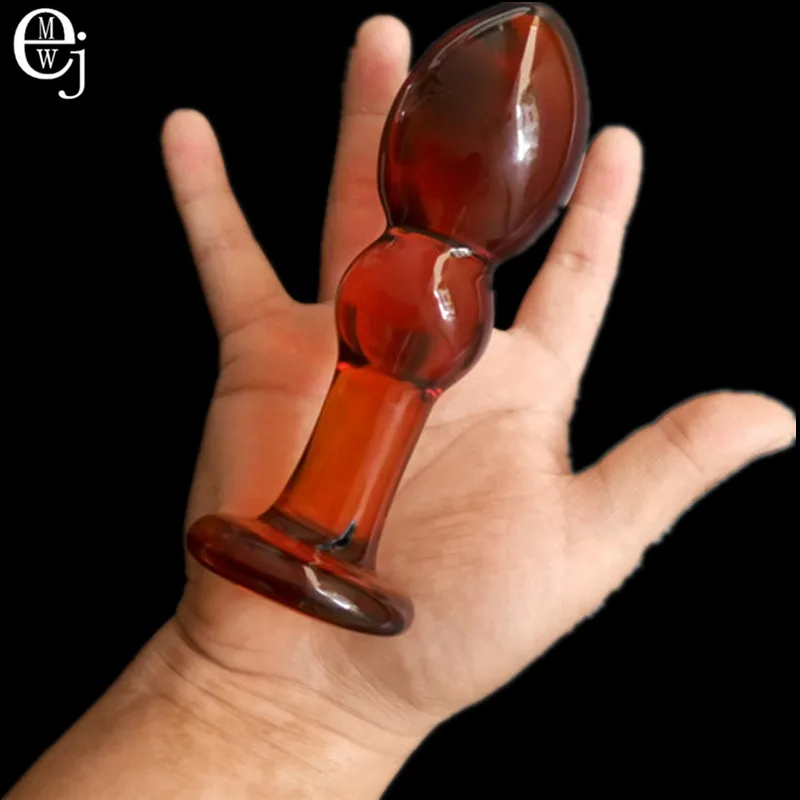 Анальная пробка с большим стеклом интимные игрушки для женщин и мужчин анальная