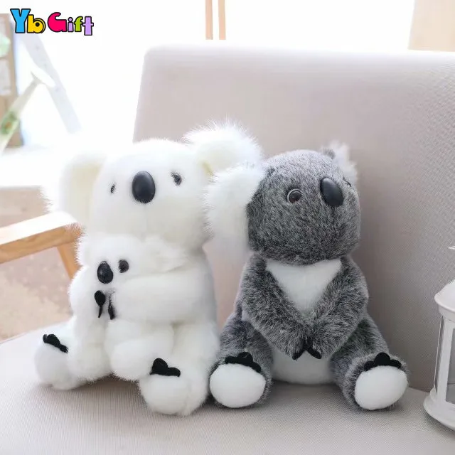 Kawaii реалистичные плюшевые игрушки Koala для детей австралийская кукла коала милые