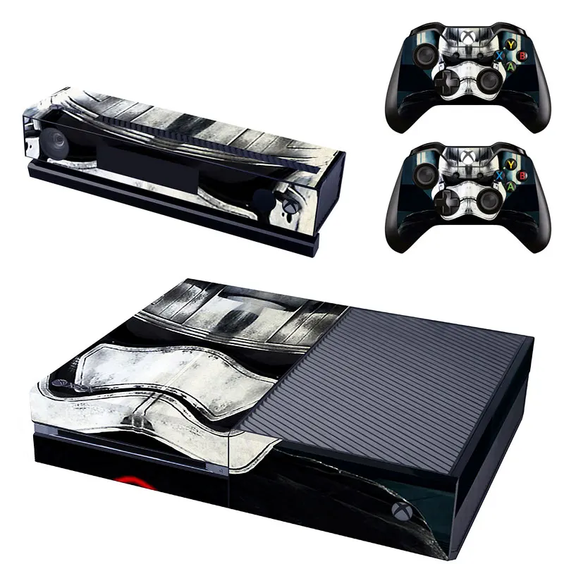 С принтом «Звездные войны» кожи Стикеры наклейка для Microsoft Xbox One консоли и 2 контроллеры для Xbox One кожи Стикеры винил - Цвет: GSTN0192