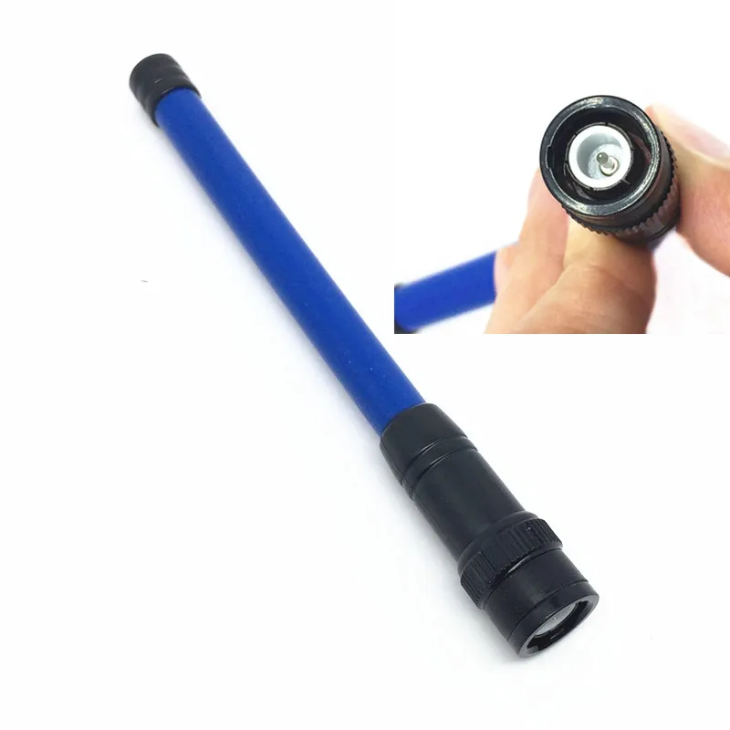 

Dual-segment flexible antenna for ICOM V8 V80 V85 V82 radios