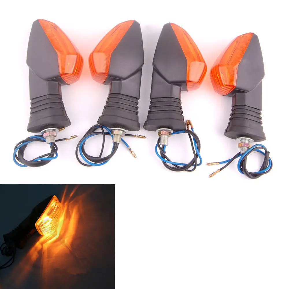 

BBQ@FUKA 4 pcs Front/Rear Turn Signal Light ABS Fit For Suzuki GSXR600/750 GSXR1000 K1 K2 K3 K4