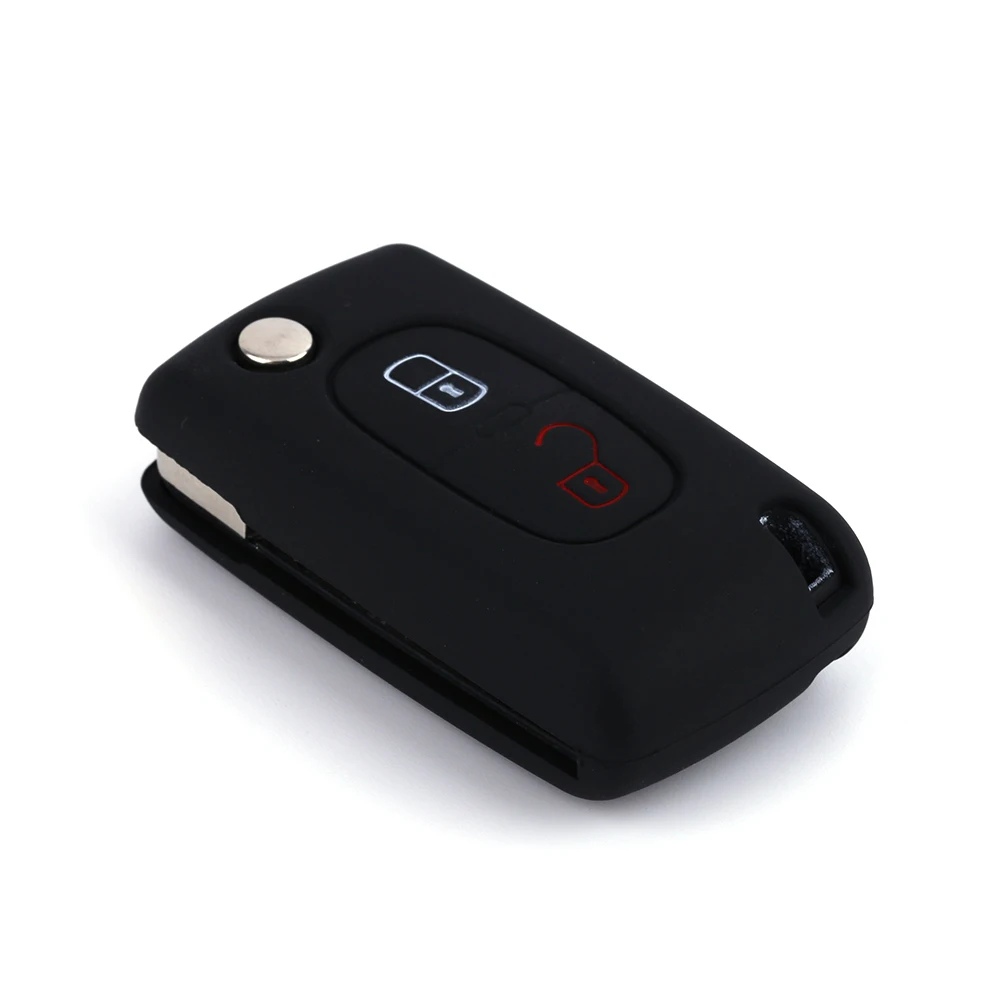 Чехол для автомобильного ключа чехол Peugeot 407 308 408 207 208 307 RCZ Citroen C3 C4 C4L C5 C6 C2 Xsara Picasso
