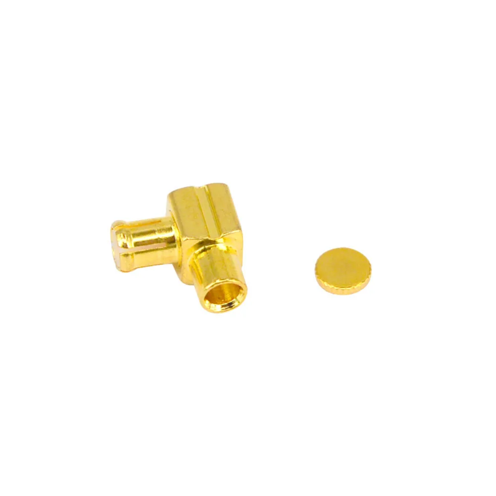 100 Pieces RF Coaxial Right Angle MCX MALE plug connector Soldering for RG405 cable goldplated Adapter |