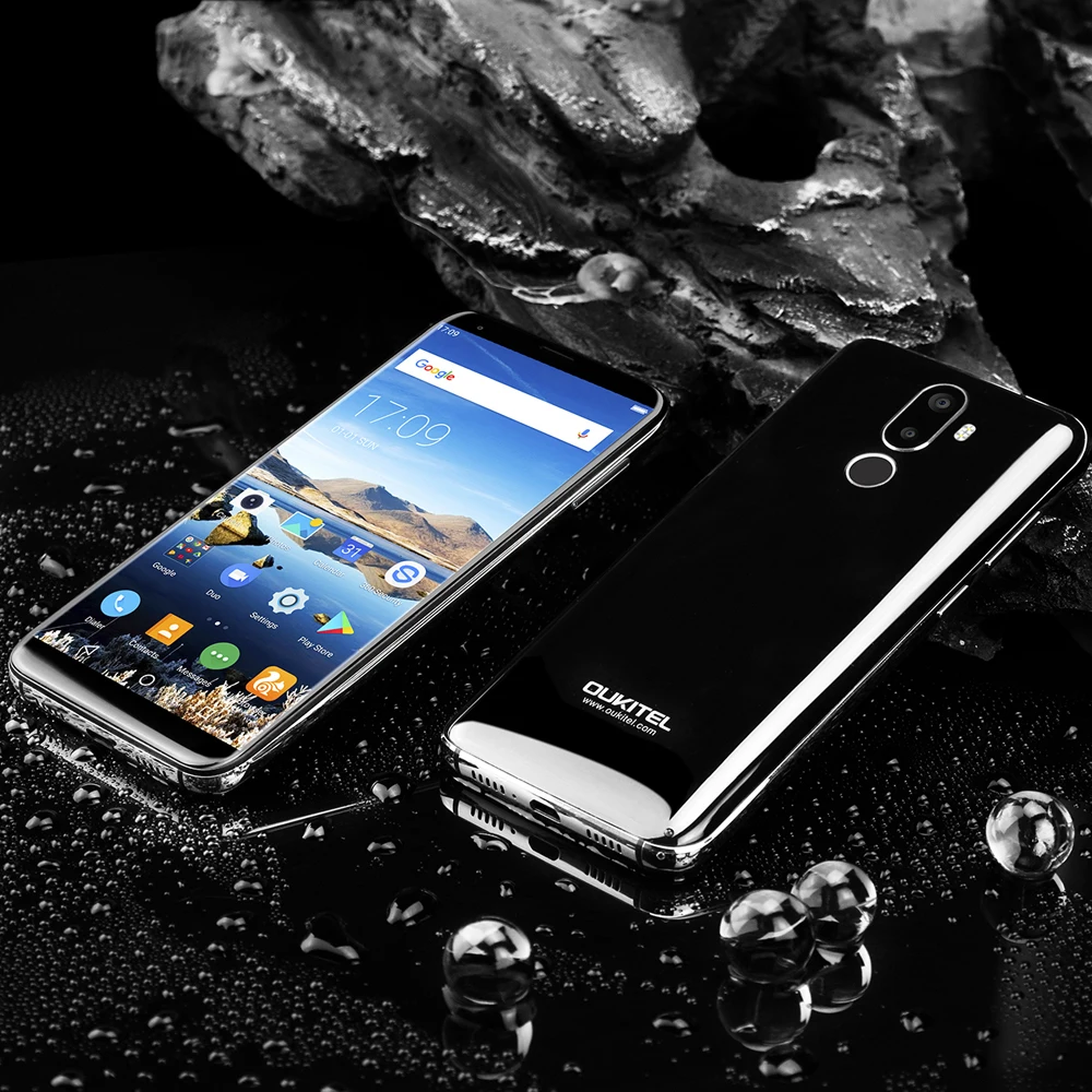 Oukitel K5 5 7 &quotAndroid 0 смартфон 18:9 Дисплей MTK6737T 2G RAM 16G ROM 4 ядра 4000 мАч 3 камер отпечатков