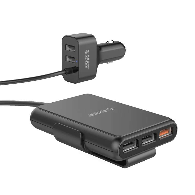 ORICO 5 USB выход QC3.0 автомобильное быстрое зарядное устройство 3,0 универсальное USB быстрое зарядное устройство 52 Вт для Iphone x 8 samsung Xiaomi зарядное устройство для мобильного телефона
