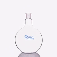 single standard mouth flat bottomed flaskcapacity 3000ml and joint 2932single neck round flask