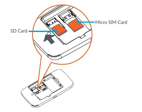 Alcatel MW41 4G LTE cat4 Wi Fi маршрутизатор ФЗД B2/4/12 150 Мбит/с MW41tm с слотом для SIM карты