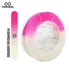 Нить для 3D-принтера TOPZEAL, пла светильник с точностью размеров +-0,05 мм, 1,75 мм, белого и красного цветов