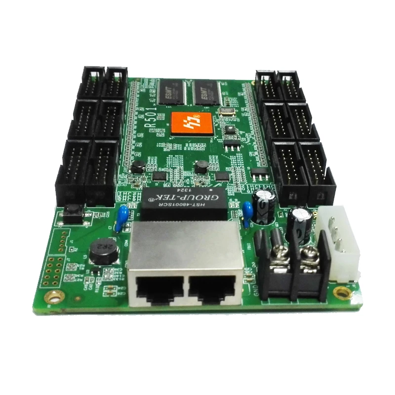 HUIDU HD R501 асинхронный полноцветный светодиодный дисплей карта управления 256x192dots