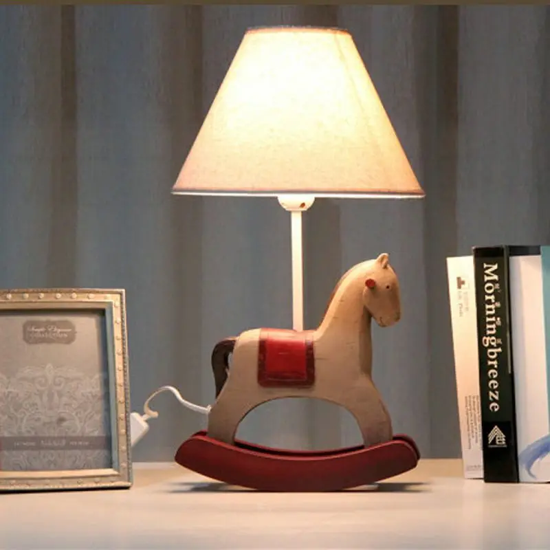 Настольная лампа для детской комнаты с милыми мультяшными мотивами винтажные