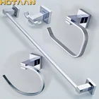 Набор аксессуаров для ванной комнаты, из нержавеющей стали 304 #, крючок для халатов, держатель для бумаги, вешалка для полотенец, кольцо для полотенец, наборы для ванной, YT-11300-A