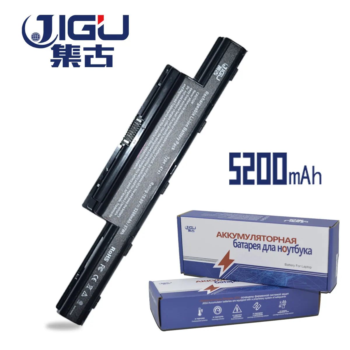 JIGU Аккумулятор для Acer Aspire V3 5741 5742 5750 5551G AS10D61 AS10D71 BT.00605.065 AS10D75 AS10D81 4253 Series|battery for
