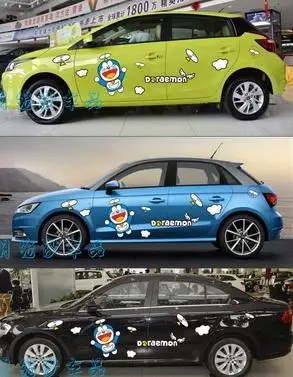 Автомобильные наклейки Doraemon cat A dream автомобильные Мультяшные аниме защита от