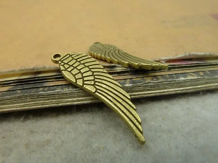 

Ancient bronze Small wings 9 30mm c5074 diy accessories